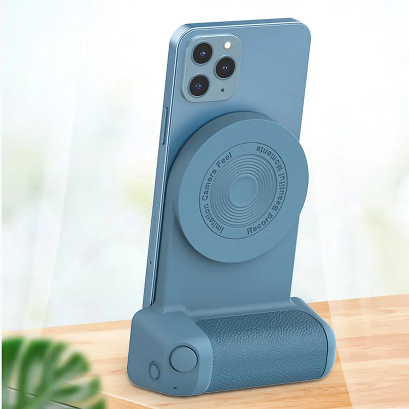 Suporte Magnético 3 em 1 para Celular, Carregamento Multifuncional, Selfie, Foto, Bluetooth