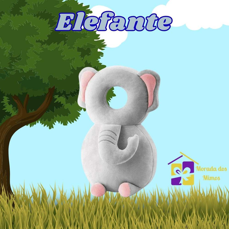 Almofada Mochila de Segurança Para a Cabeça do Bebê - Animal Protection