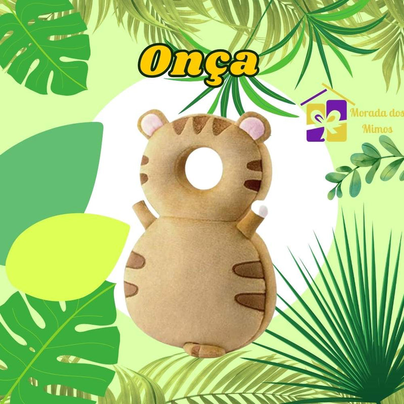Almofada Mochila de Segurança Para a Cabeça do Bebê - Animal Protection